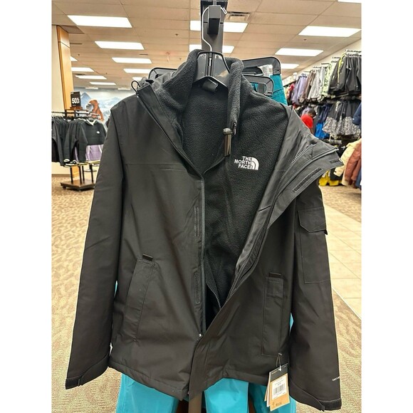 The North Face Toro Peak 3 in 1 Triclimate Waterproof Hooded fleece Jacket Black - Picture 11 of 15